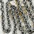 Necklace Stainless Steel Fasion Thick Chain Multi Hook Wearing Thai Amulet 17853
